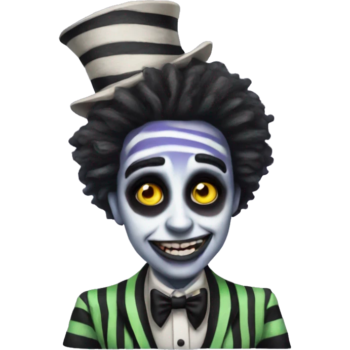 beetlejuice cute fun colors emoji