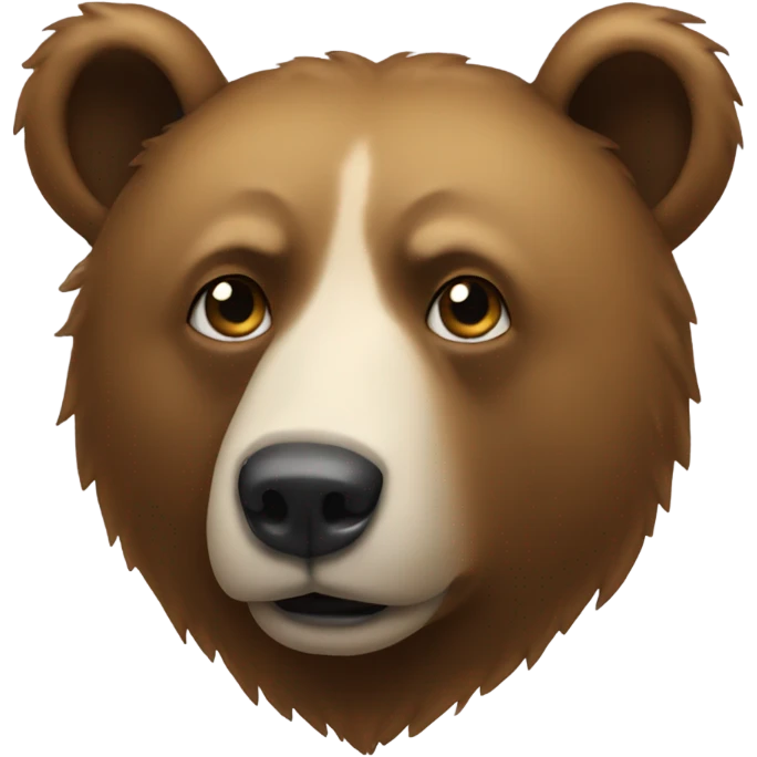 Bear wiith dog head  emoji