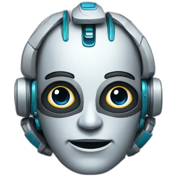 Indian robot emoji