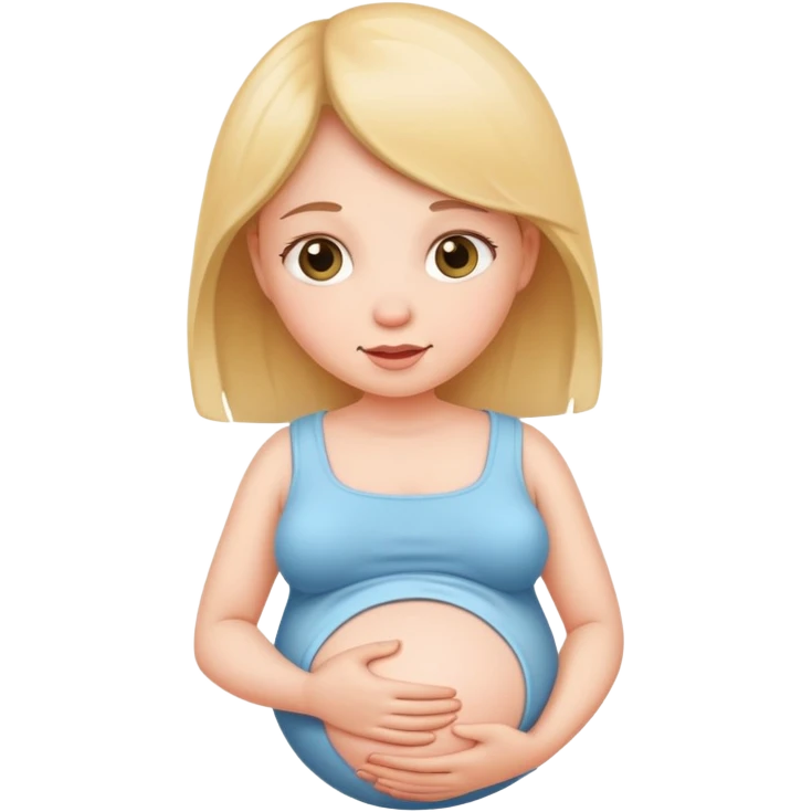 Pregnant baby emoji