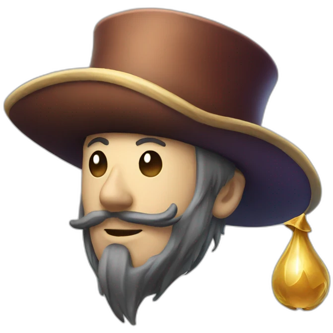 magicican hat emoji