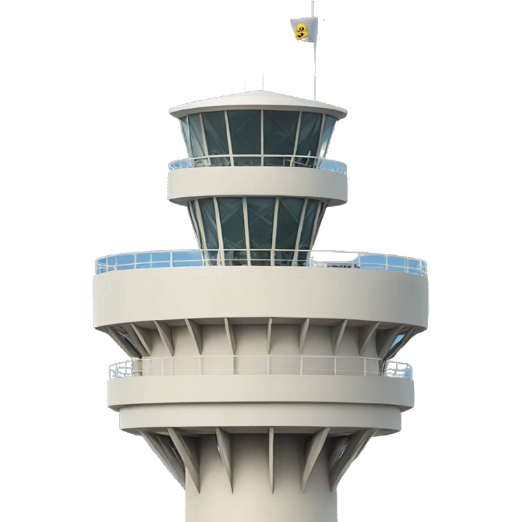 ATC tower emoji