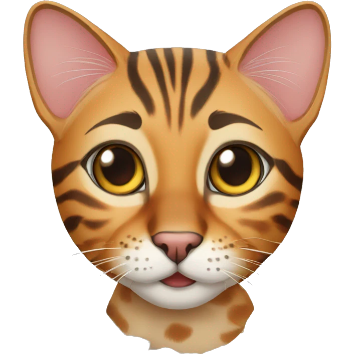 Bengal cat emoji