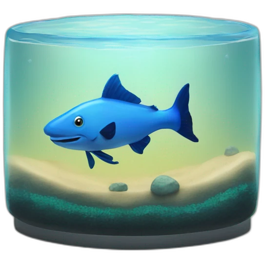cheval dans aquarium emoji