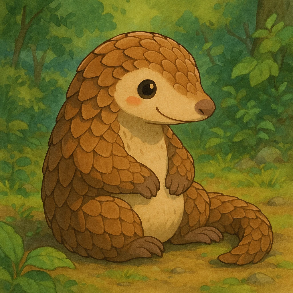cute pangolin emoji