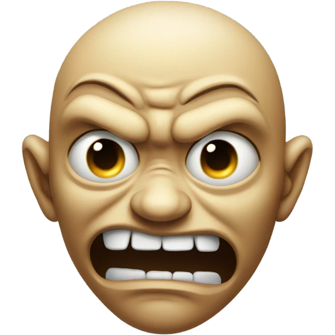 crying demon emoji