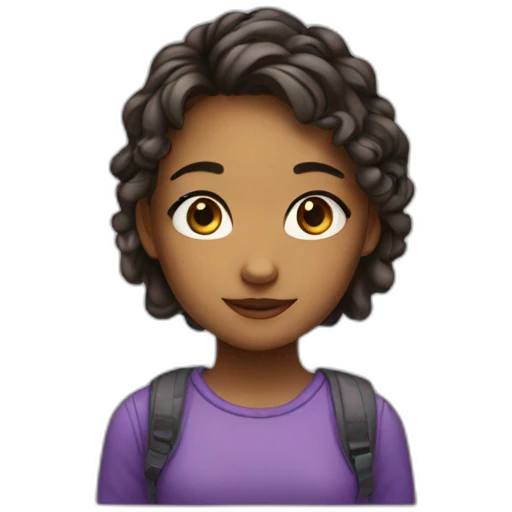 cute girl emoji