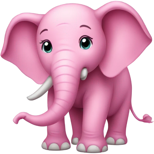 pink elephant emoji
