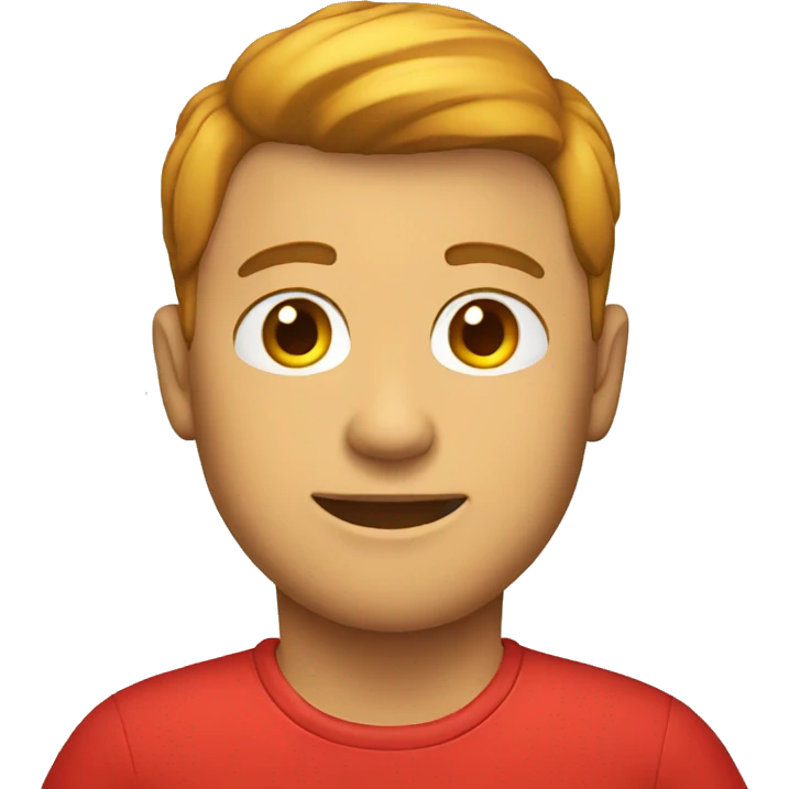 red tshirt emoji