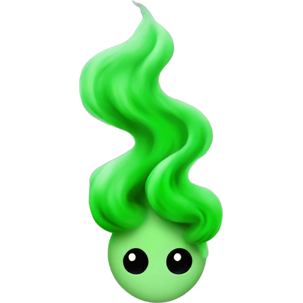 green smoke emoji
