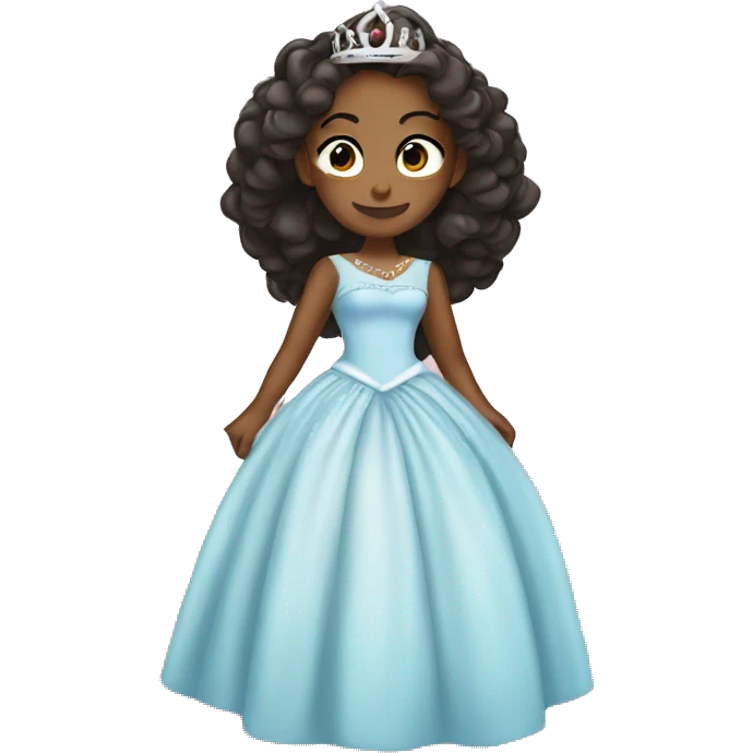 Me wearing a princess dress  emoji