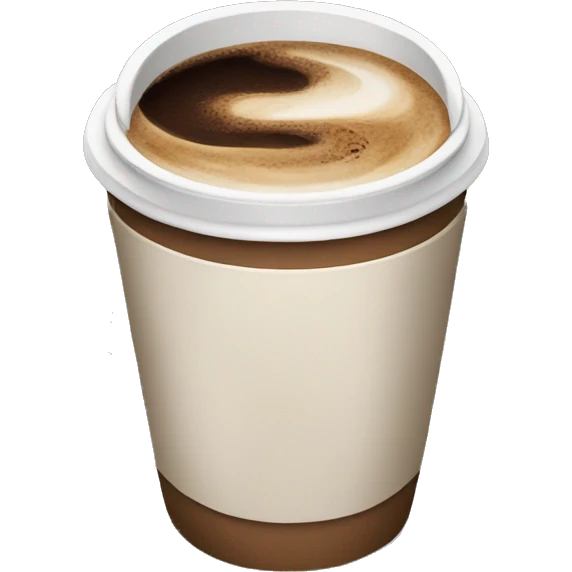 Coffee in winter emoji
