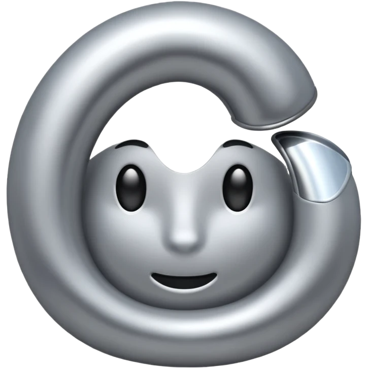 silver loop emoji