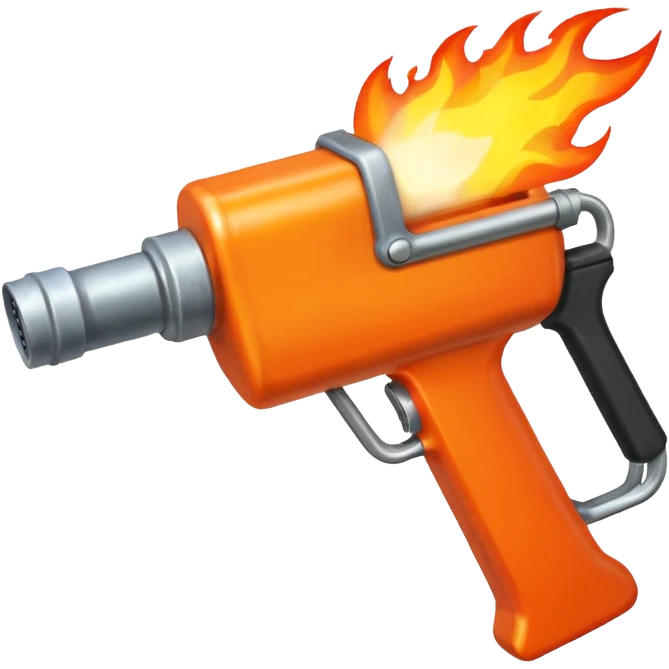 flame thrower realistic emoji