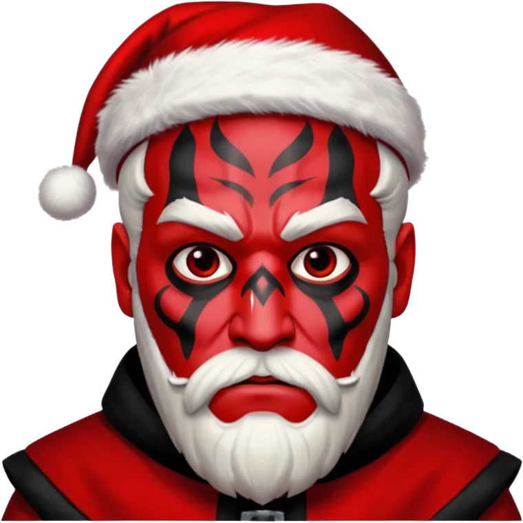 darth maul santa emoji