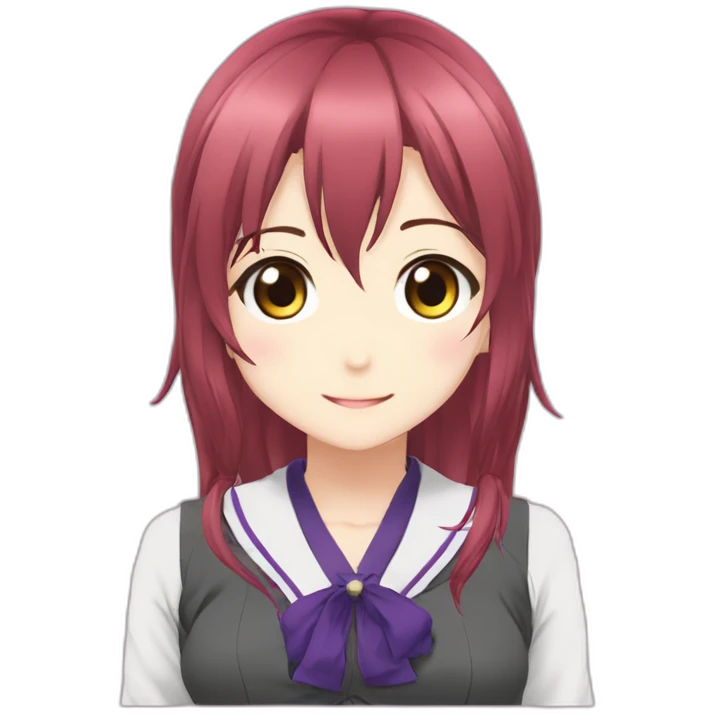 Riko sakurauchi, love live emoji