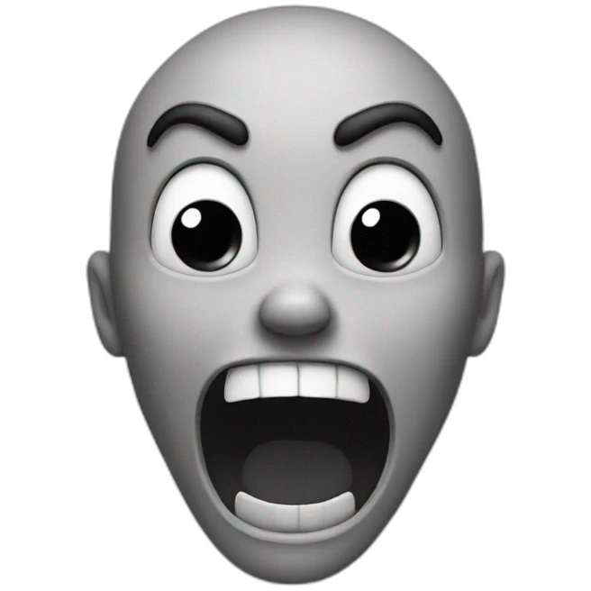 scream emoji