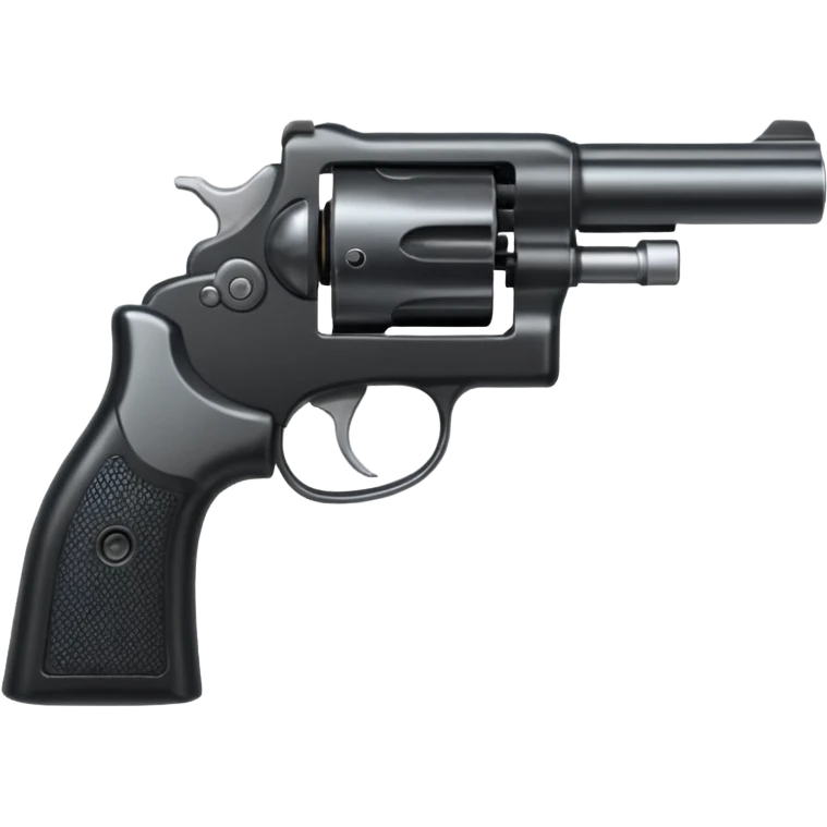 Gun revolver emoji