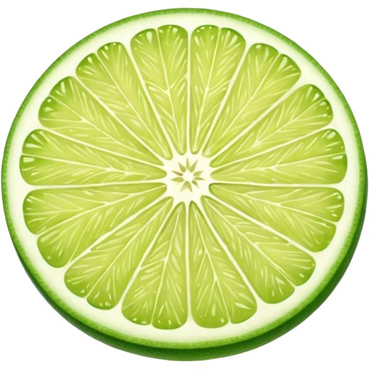 lime slice emoji