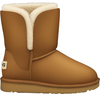 Ugg shoes emoji