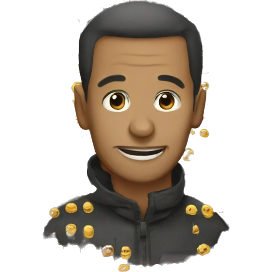 Лабрадор черный  emoji