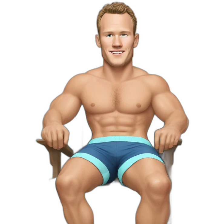 Jonathan Toews as beach bum emoji