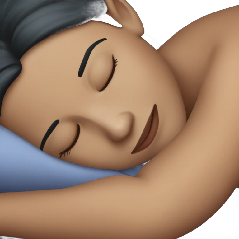 Garota dormindo emoji