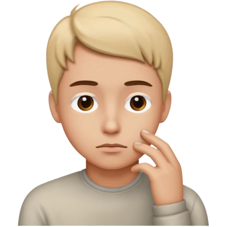 image, where developer think about telling somebody something emoji