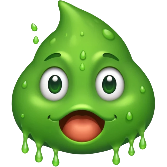 snot running from the nose emoji