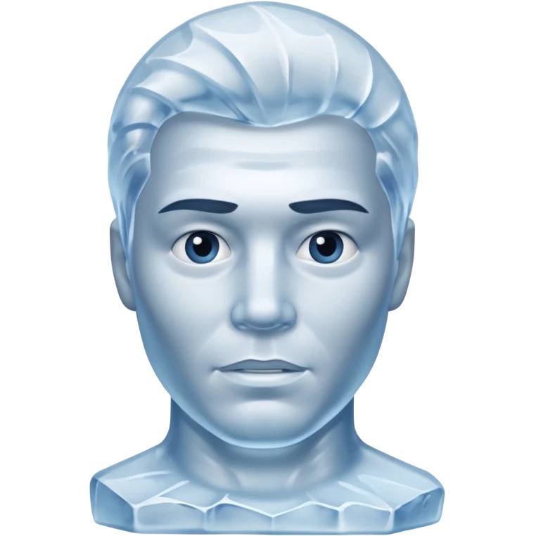 ice Sculpture man emoji