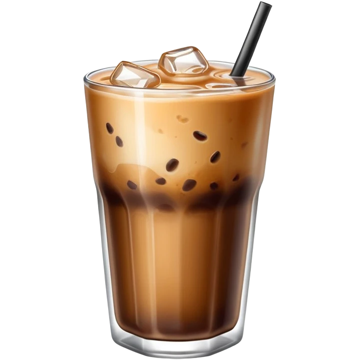 Ice coffee emoji