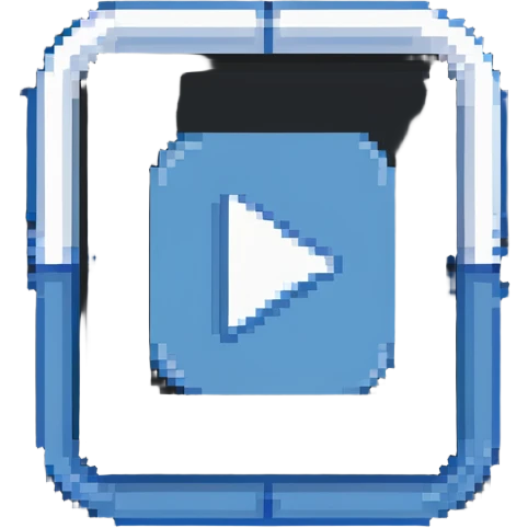 blue and white YouTube verified checkmark icon emoji