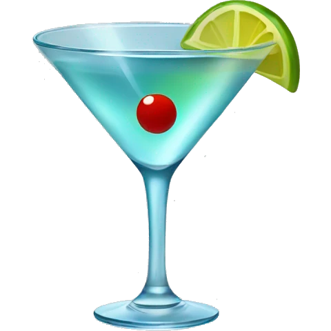 Martini glass  emoji