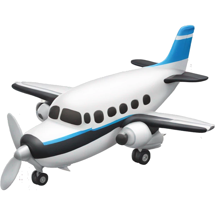 Cartoon plane  emoji