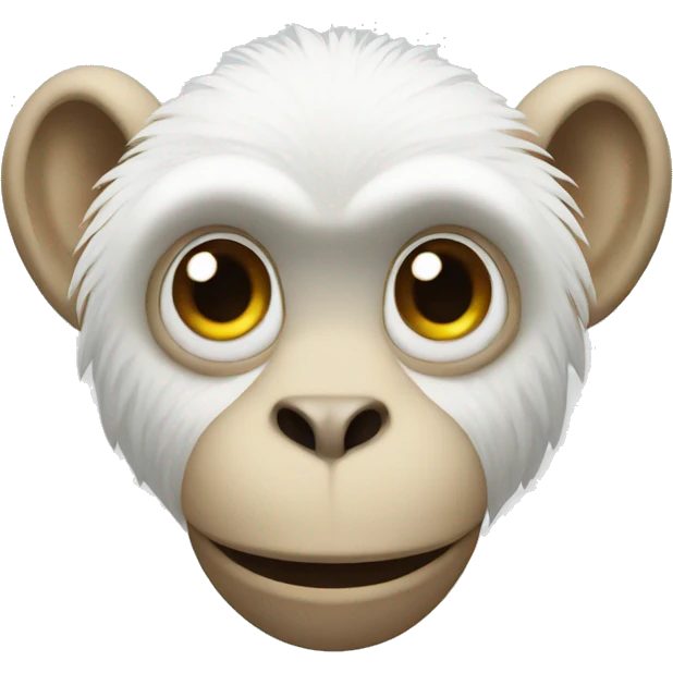 White monkey emoji