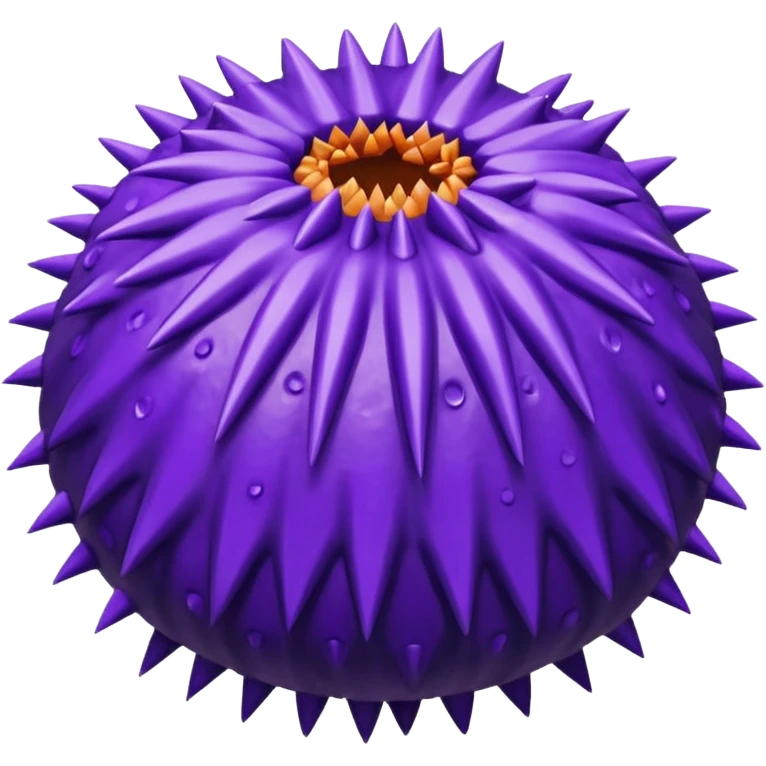 sea urchin emoji