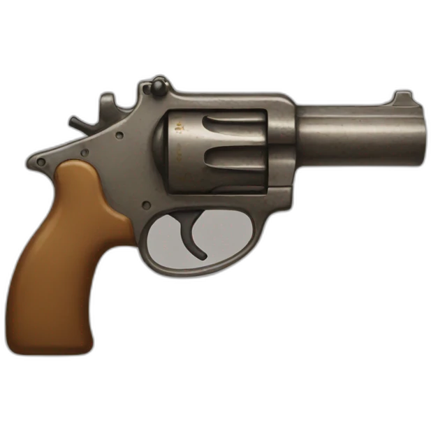Sad Painting gun emoji