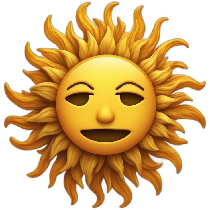 Sun moin emoji