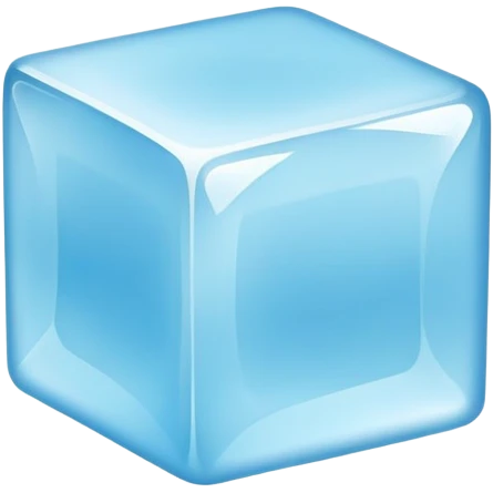 a ice blue square emoji