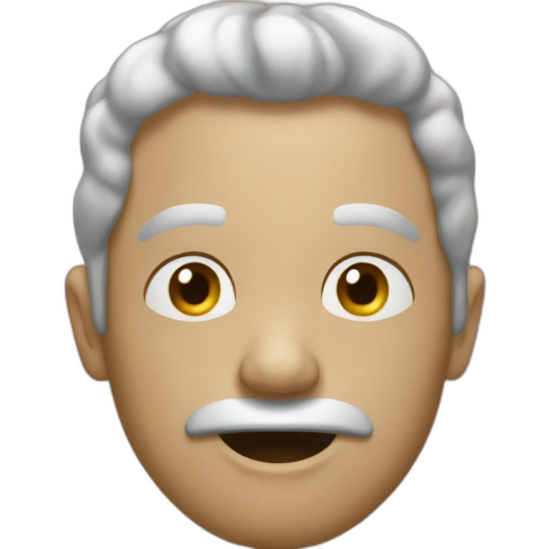 exhaling emoji