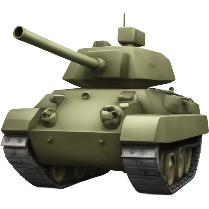 tank with car Kirby eyes emoji