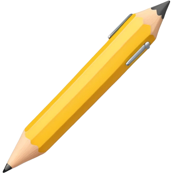 pencil cute emoji