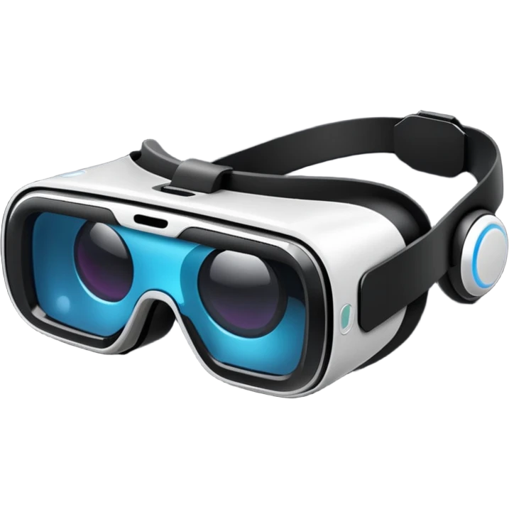 Lentes de realidad virtual emoji