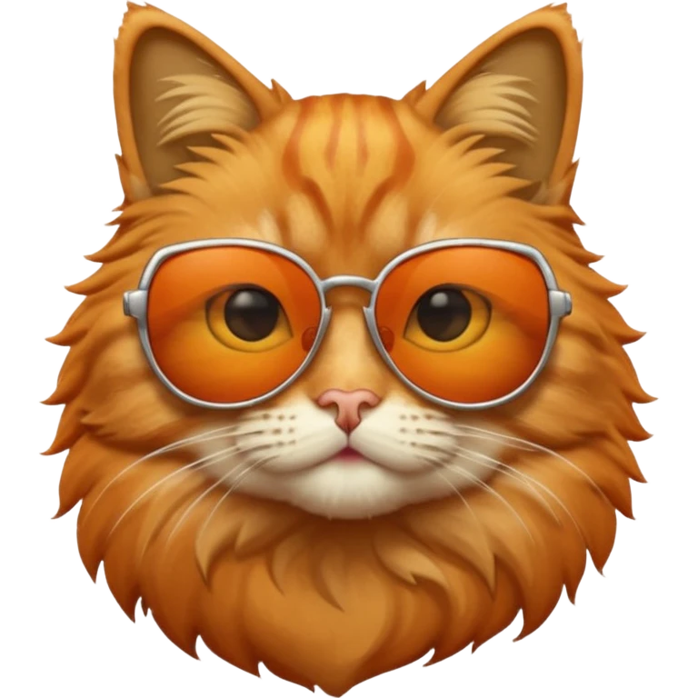 Cat wearing sunglasses emoji