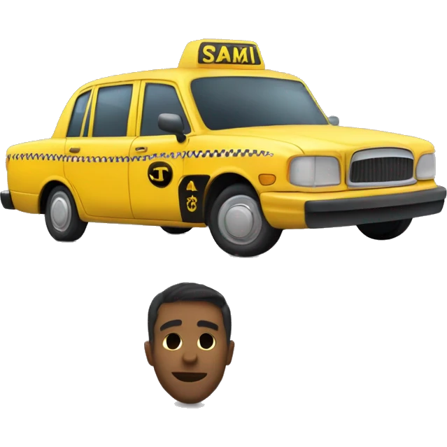 taxi scion amaill estilo mater sonriente emoji