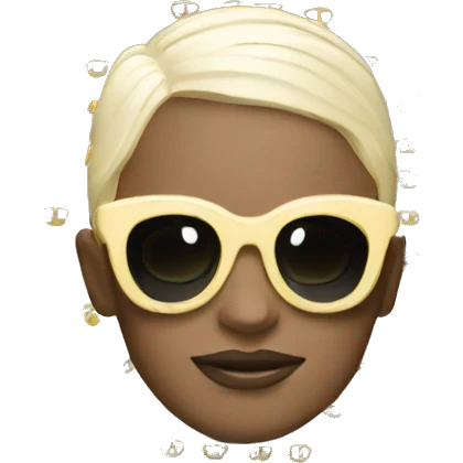 Chanel sunglasses emoji
