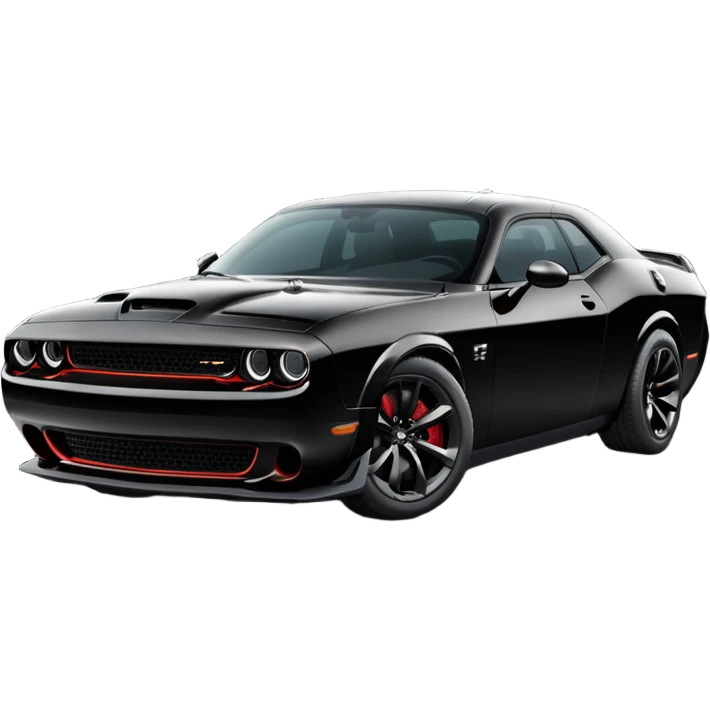 Dodge Challenger hellcat emoji