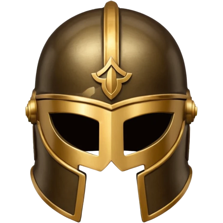 Heroic Helmet of Centurion one monotonous color emoji