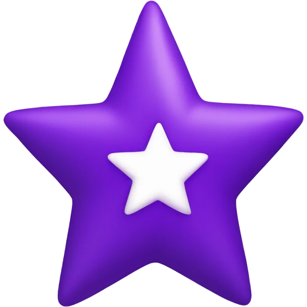 Purple star emoji