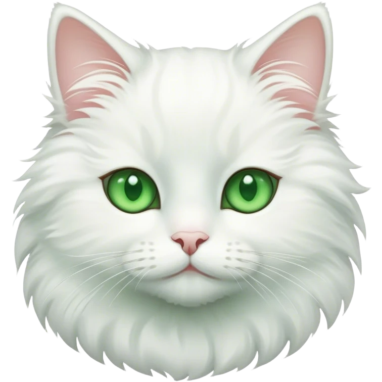 Chat blanc  emoji